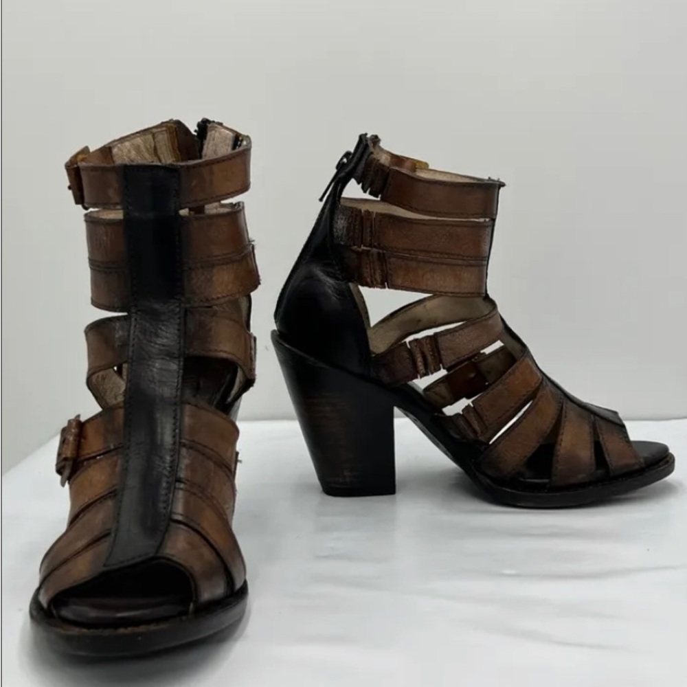 NWT- Freebird By Steven Breez in gorgeous supple Cognac, Size 8, Original box - Picture 4 of 4